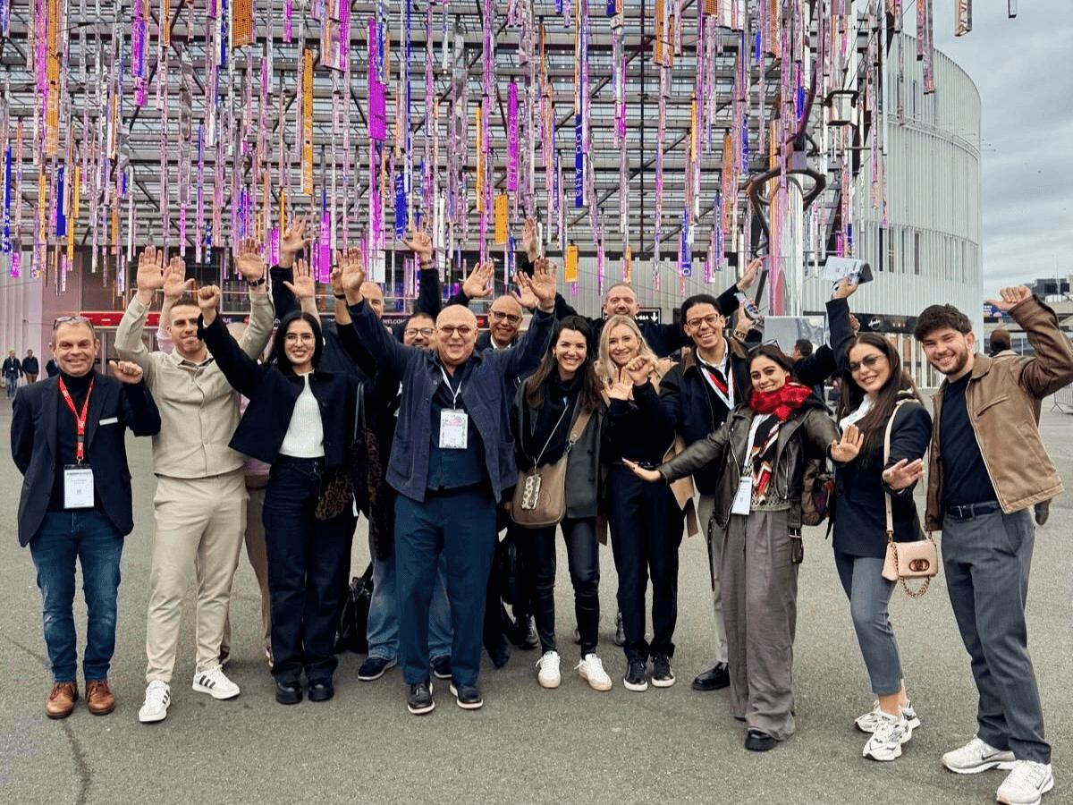 The KLK France team at the RENT 2024 trade show